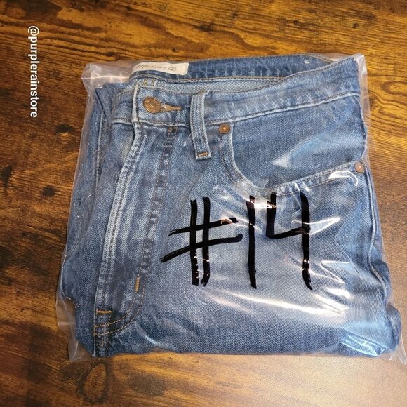 Madewell Jeans 30 Perfect Vintage High Rise Alstyne Wash N1323 Tummy Control - Picture 13 of 13
